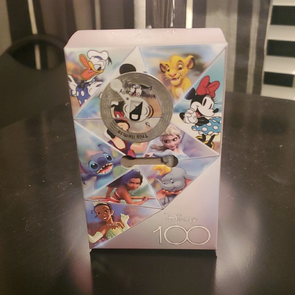 Disney Black and Silver Smartwatch with Blue Dial - Picture 2 of 3
